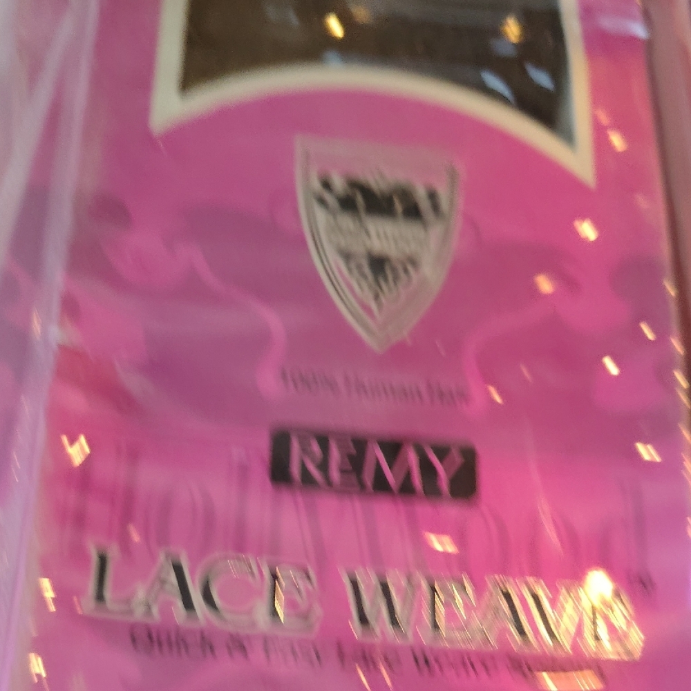Remy Lace Weave - Pink and Black - Picture 3 of 5